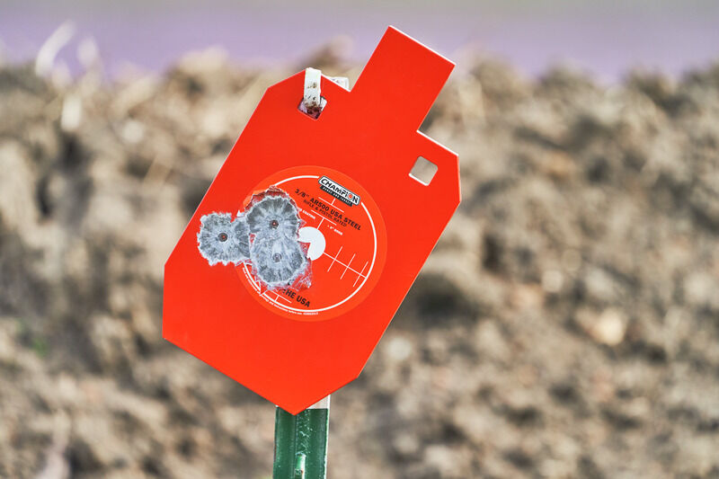 Center Mass 66 Percent IPSC AR500 Steel Targets
